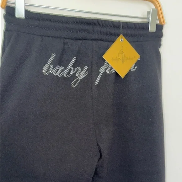 Baby Phat Black Rhinestone Logo Jogger Pants - Picture 8 of 8